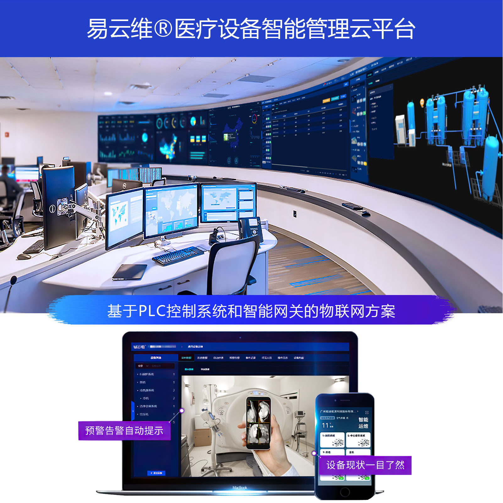 醫(yī)療設(shè)備智能管理云平臺(tái)，遠(yuǎn)程監(jiān)控_采集數(shù)據(jù)，深入醫(yī)療器械制造企業(yè)管理的物聯(lián)網(wǎng)AP